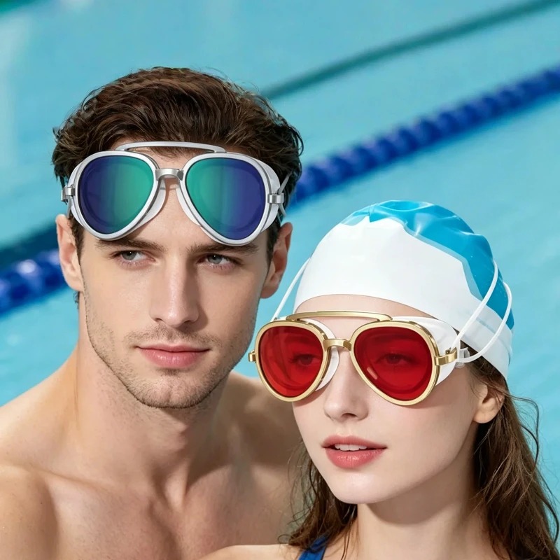 Swimming Goggles Anti Fog - Full-view Anti-fog Swim Goggle Professional Full