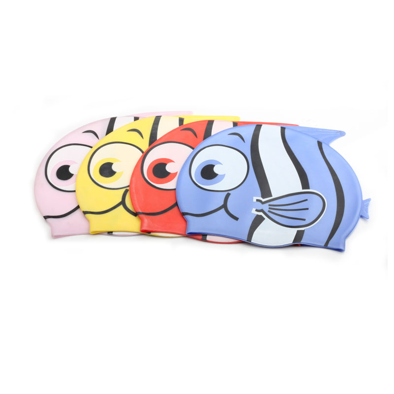 Swim Cap Silicone - Bé Trai Bé Gái Silicone Mềm