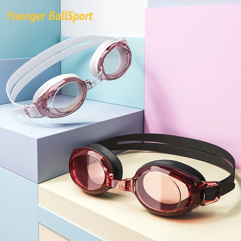 Swimming Goggles Anti Fog - Cận Thị Kính Bơi Nữ Mũ