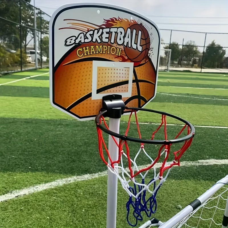 Sports Equipment 2 Year Old - Large 2-in-1 Portable Plastic Soccer and