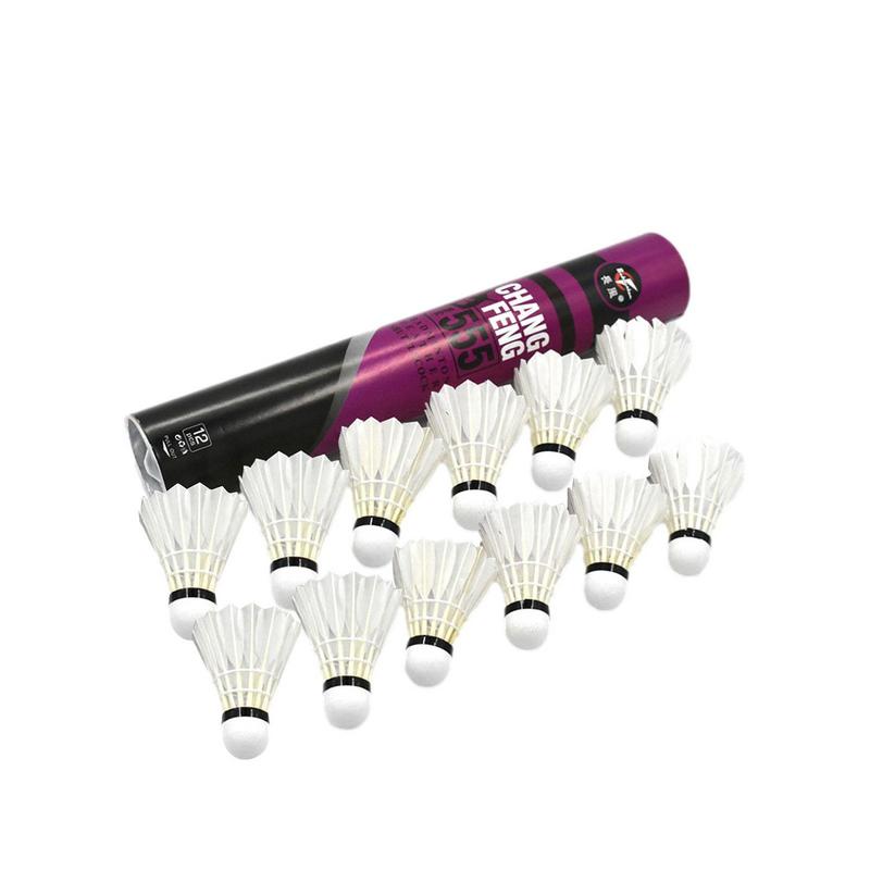 Sports Equipment For Badminton - 12Pcs/lot Badminton Natural Duck Feather Balls