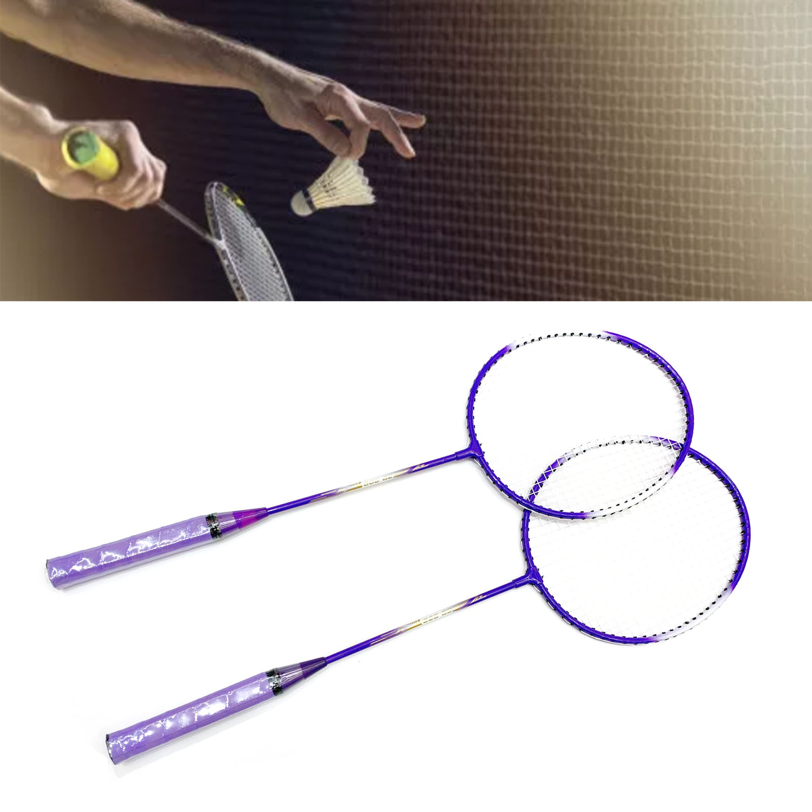 Sports Equipment For Badminton - Badminton Rackets Set With Carrying Bag