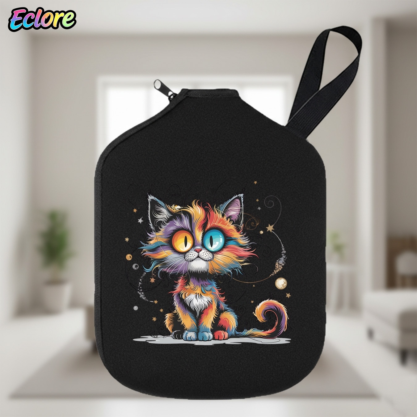 Pickleball Paddle - Galaxy Star Cat Pickleball Paddle Bag