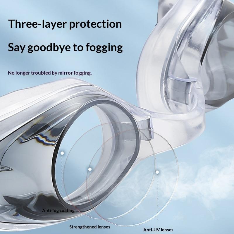 1PC Silicone Goggle HD Waterpr - đánh giá và giá Swimming Goggles Anti Fog