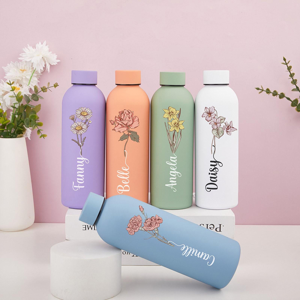 Customized Floral Water Bottle - đánh giá và giá Sports Water Bottle Insulated
