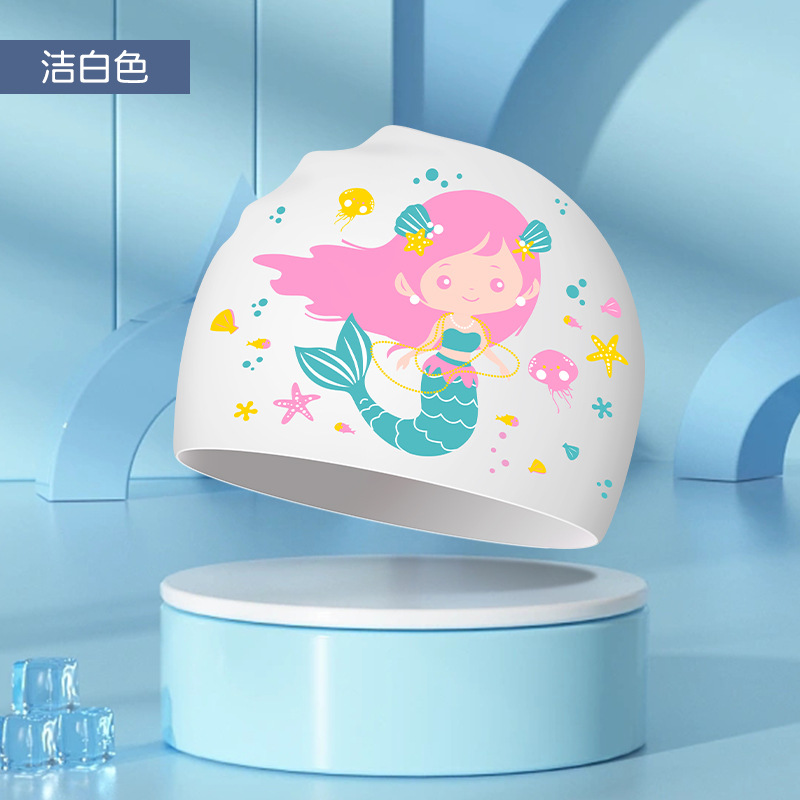 Kids Boys Girls Swim Cap High  - đánh giá và giá Swim Cap Silicone