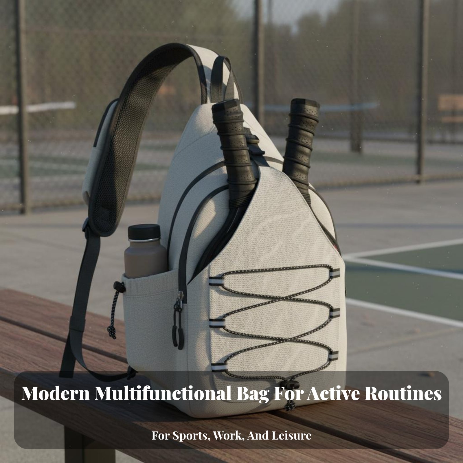 Pickleball Bag Multi-Pocket De - đánh giá và giá Pickleball Paddle