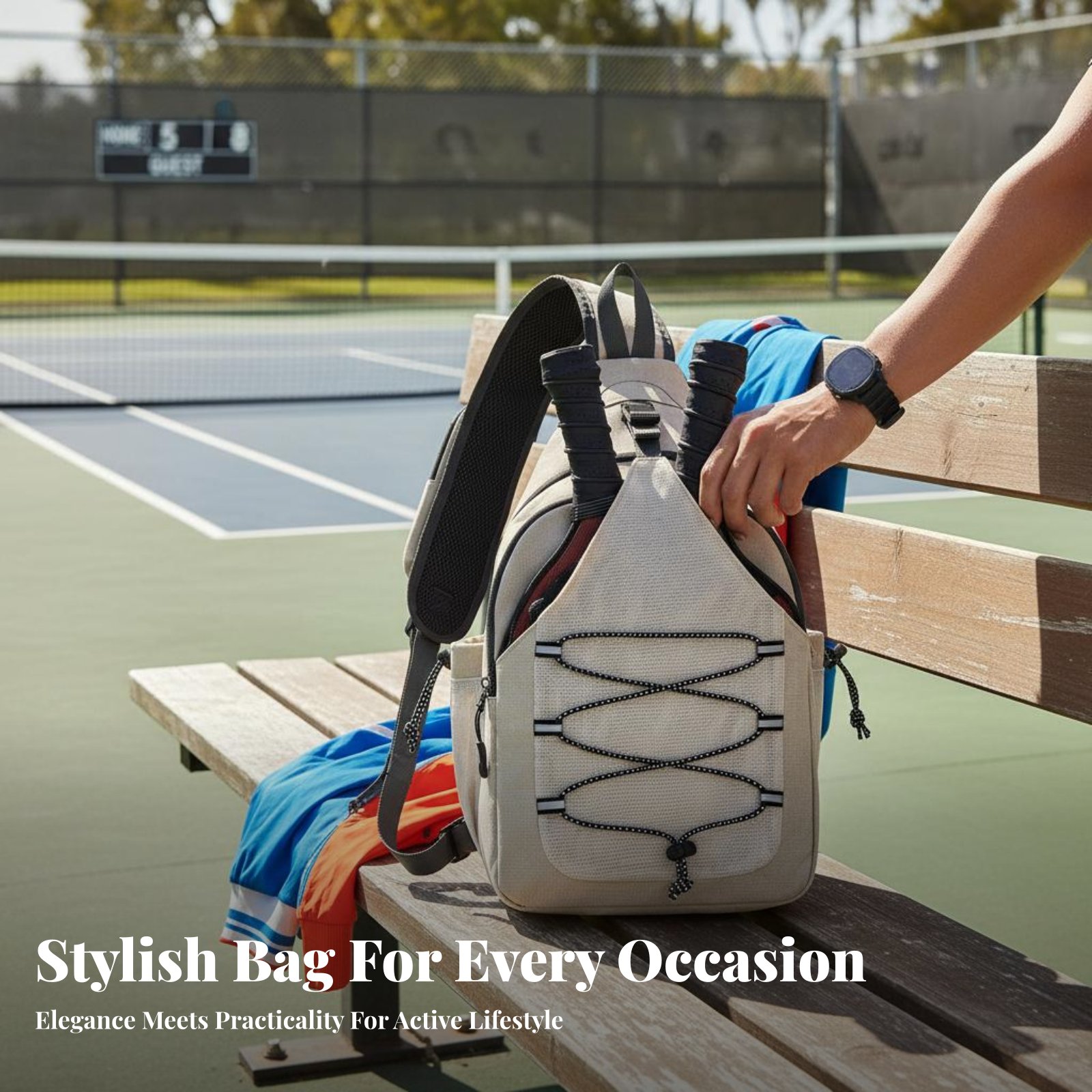 Pickleball Bag Multi-Pocket De - đánh giá và giá Pickleball Paddle