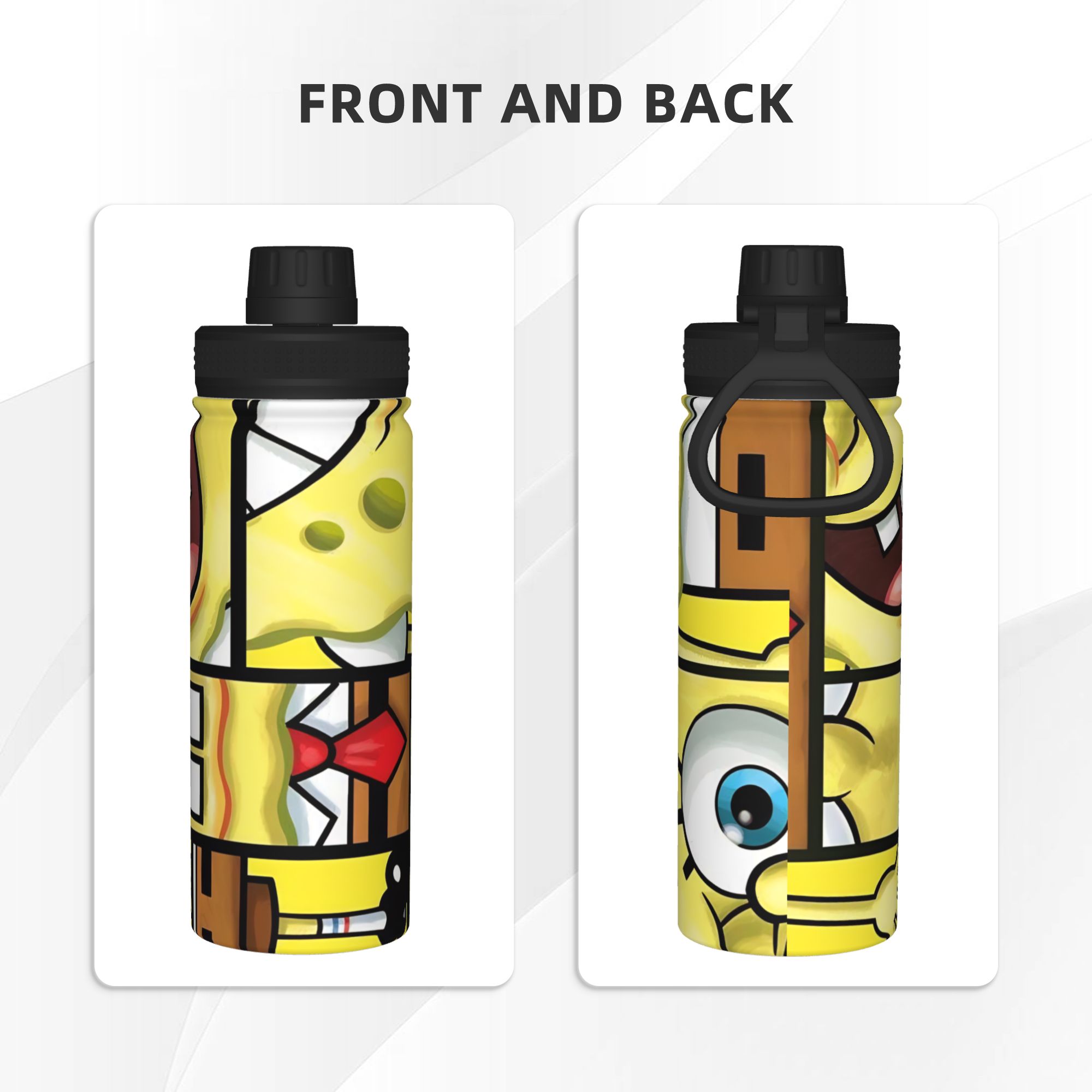 Spongebobs Cartoon 18OZ Sports - đánh giá và giá Sports Water Bottle Insulated