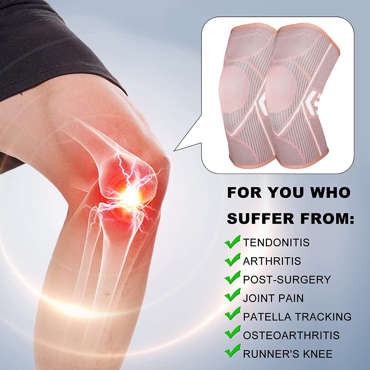 AOLIKES Băng Mới Miếng Lót Đầu - đánh giá và giá Volleyball Knee Pad
