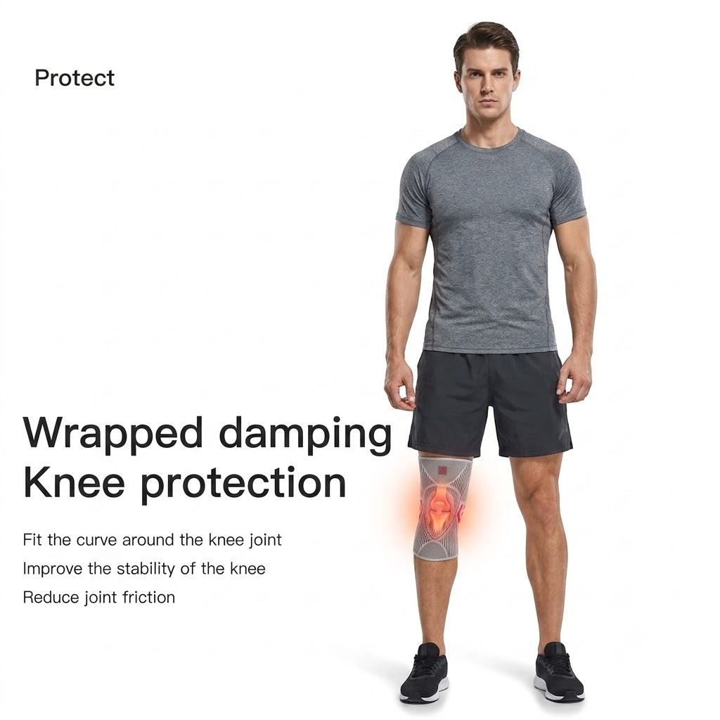 1PC Knee Pads Compression Knee - đánh giá và giá Volleyball Knee Pad