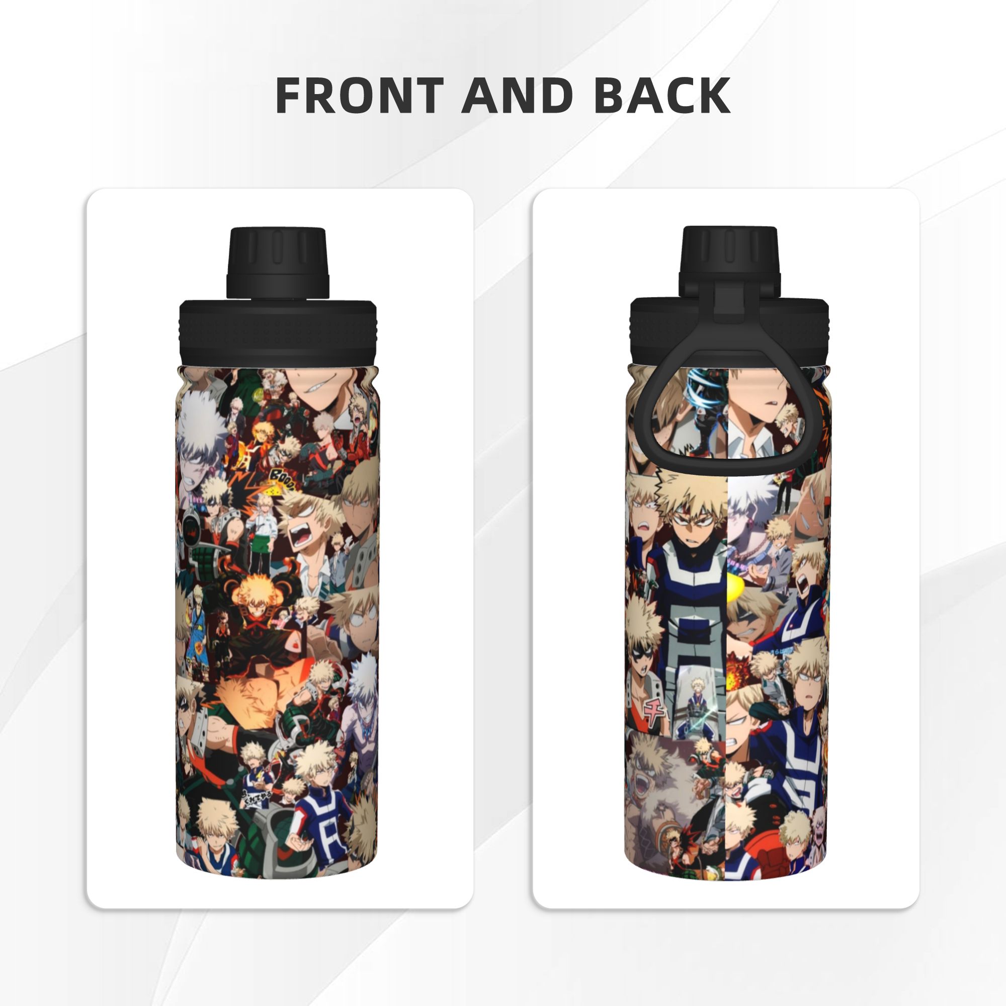 Bakugou Katsuki My Hero Academ - đánh giá và giá Sports Water Bottle Insulated