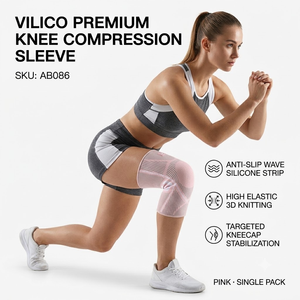 1PC Knee Pads Compression Knee - đánh giá và giá Volleyball Knee Pad