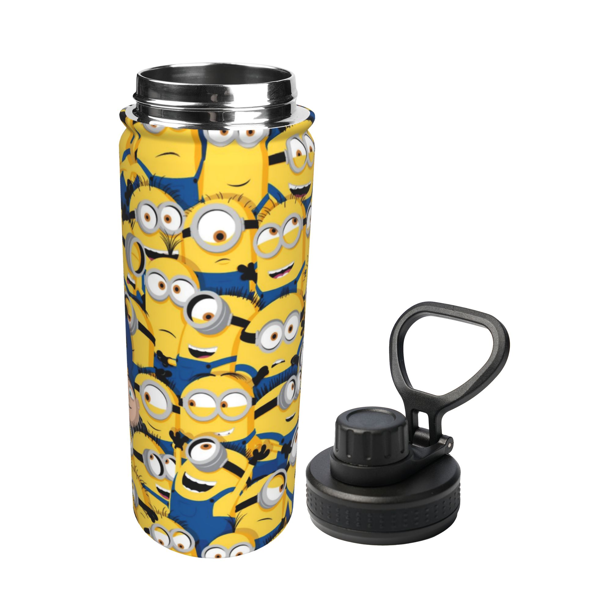 Cartoon M-Minions 18OZ Sports  - đánh giá và giá Sports Water Bottle Insulated