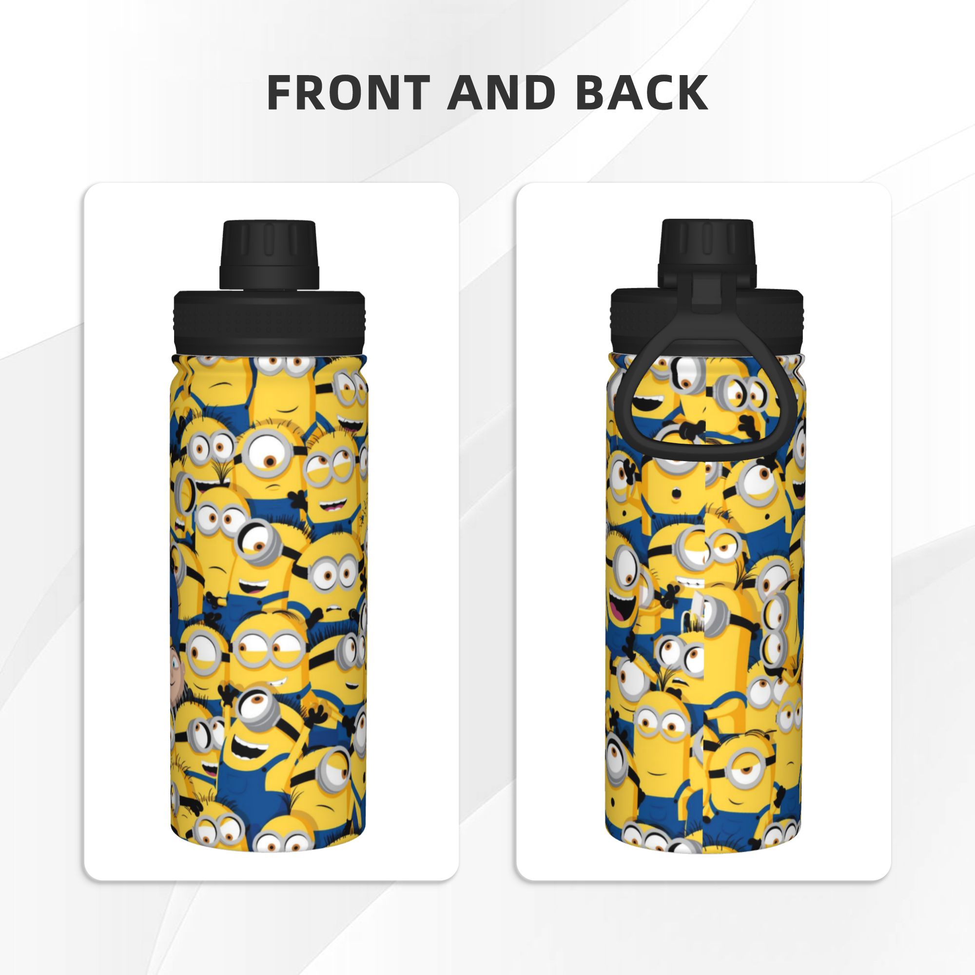 Cartoon M-Minions 18OZ Sports  - đánh giá và giá Sports Water Bottle Insulated