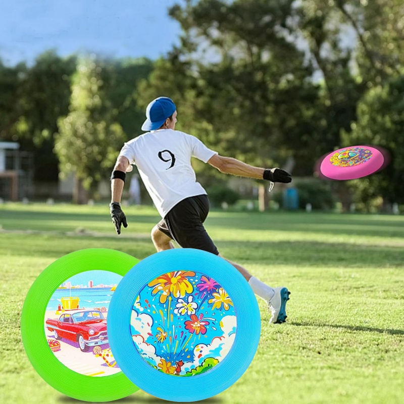 5Pcs 9cm Portable Flying Sauce - đánh giá và giá Frisbee Ultimate Disc