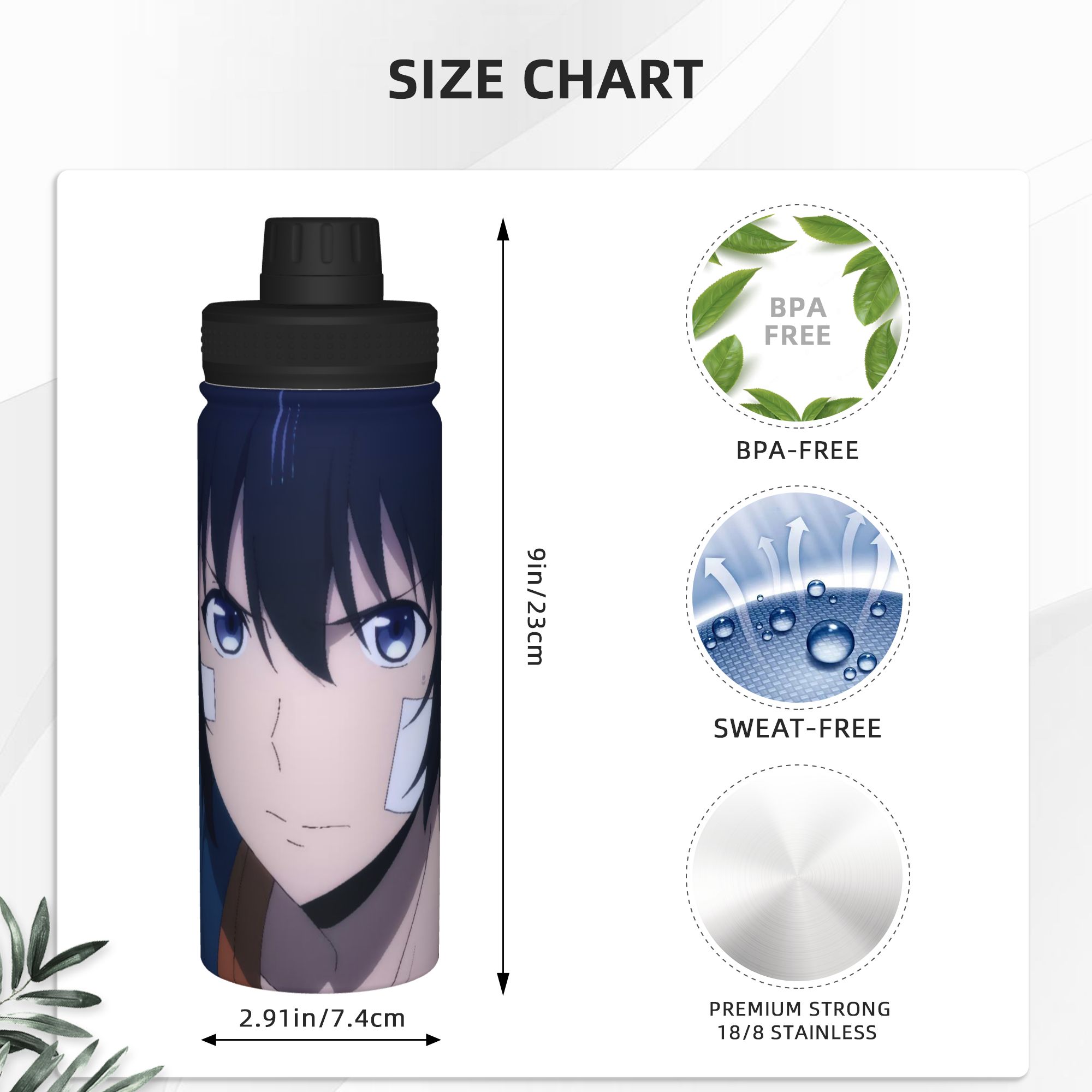 Anime Solos Levelings 18OZ Spo - đánh giá và giá Sports Water Bottle Insulated
