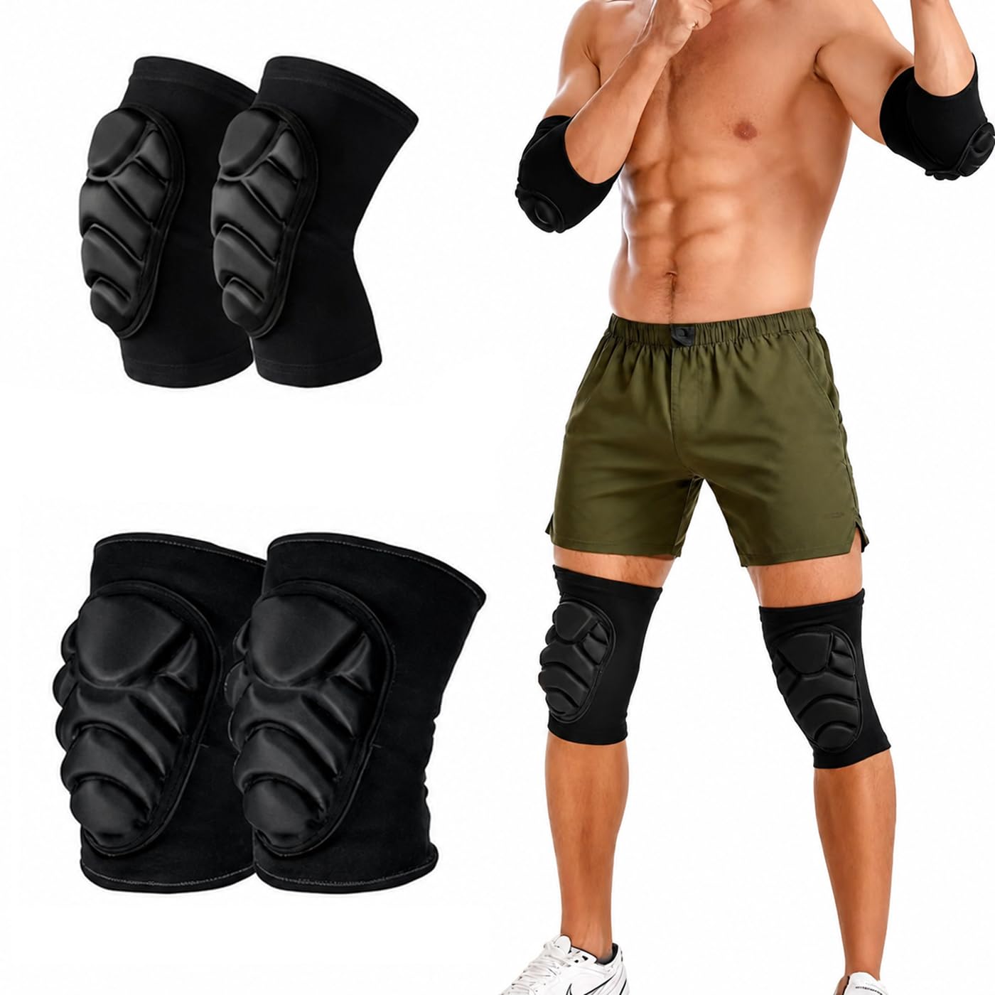 1 Pair Volleyball Elbow Pads & - đánh giá và giá Volleyball Knee Pad